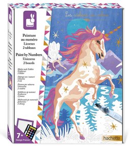 Atelier per bambini maxi - Pittura con i numeri - Unicorni