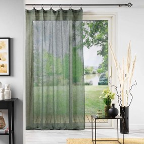 Tenda in voile kaki 140x240 cm Linka - douceur d'intérieur