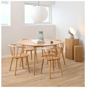 Sedie da pranzo in colore naturale Ida - Actona