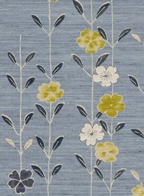 Lewis & Wood Carta da parati Blossom - Saffron Sky