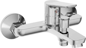 Miscelatore vasca esterno in ottone cromato lucido Vegas