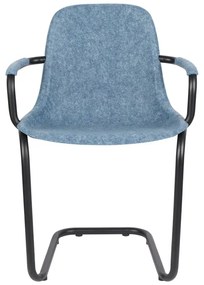 sedie da pranzo blu chiaro in un set di 2 Thirsty - Zuiver