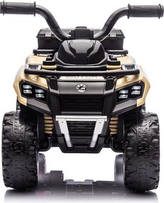 Quad Elettrico per Bambini Safari 6V con Bauletto Posteriore Beige...