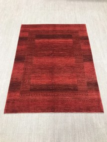 Loribaft Tappeto 160x200 Rosso (Iran) Annodato A Mano