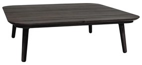 Tavolino in frassino grigio Contrast , 110 x 110 cm Tetra - Ragaba