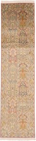Cashmere Silk Tappeto 300x90 (Indian) Annodato A Mano