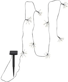 Catena luminosa solare a LED per esterni, lunghezza 2,1 m Firework - Star Trading
