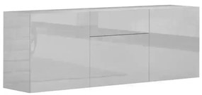 Credenza Metis 3 Ante + 1 Cassetto - Bianco Lucido (170 cm)