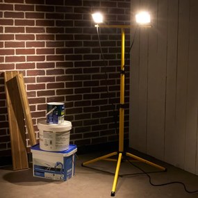 Faro da esterno Yonkers Portatile in alluminio, antracite, Modulo LED 40W INSPIRE