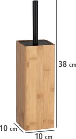 Set di accessori da bagno in bambù colore naturale Padua - Wenko