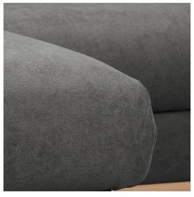 Divano angolare grigio scuro (angolo sinistro) Beata - Ropez