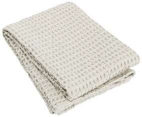 Asciugamano da bagno beige in cotone Moonbeam, 140 x 70 cm - Blomus