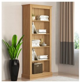 Libreria in legno di pino di colore naturale 181x31 cm Mille - Støraa