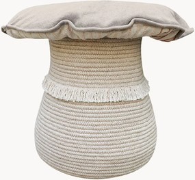 Set cesto portaoggetti per bambini con cuscino fungo 2 pz