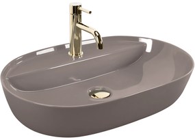 Lavabo da appoggio REA Aura 61 Beige Shiny