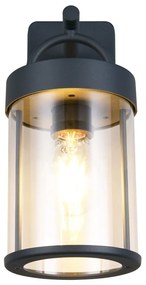 Illuminazione esterna da parete (altezza totale 29 cm) Almeria – Reality