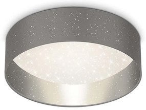Briloner 3882-014 - Plafoniera LED MAILA STARRY LED/18W/230V grigio/argento