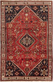 Shiraz Tappeto persiano 250 x 160 Rosso (Iran) Annodato A Mano