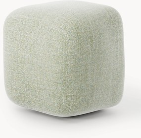 Pouf alto in bouclé Wolke