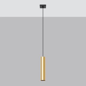 Sollux SL.1200 - Lampadario a sospensione con filo LAGOS 1xGU10/10W/230V oro