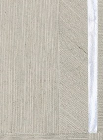 CMO Paris Carta da parati Sisal Carre - Beige/ Argent