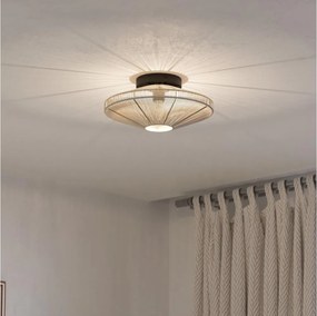 Eglo 43998 - Plafoniera MIDSUMER 1xE27/40W/230V diam. 38 cm crema