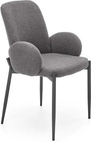 Sedia imbottita K477 Grigio