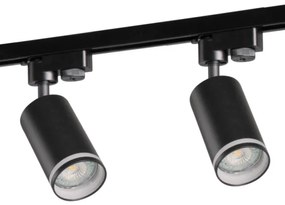 Faretto per sistema a binario PARIGI 3xGU10/10W/230V + 1 m rotaia sistema