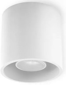 Plafoniera da Soffitto in Alluminio ORBIS 1 GU10 Bianca da Interno