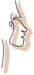 Poster su carta di alta qualità Profilo, 29 x 41 cm - Veronika Boulová