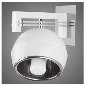 Kemar SG/KU/K/WH - Applique QUARA 1xE27/60W/230V