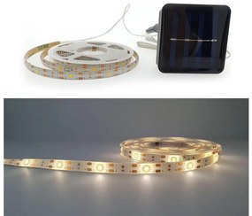 LED Striscia solare LED/1,2V 5 m 80 mAh IP44