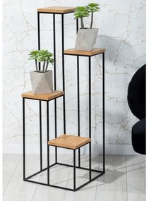 Portafiori KASKADA 70x34 nero/marrone