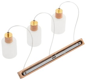 Lampadario a sospensione con filo EVIC 3xE27/60W/230V