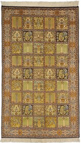 Cashmere Silk Tappeto 90 x 160 Beige (Indian) Annodato A Mano