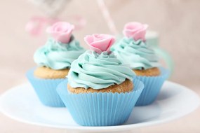 Carta da parati – Cupcakes colorati