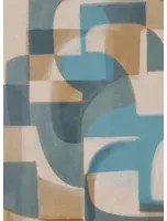 Jannelli & Volpi Carta da parati panoramica Pacha - Turquoise Panel 2