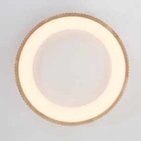 Brilagi - Plafoniera LED FALCON WOOD MODERN LED/40W/230V Ø 60 cm, finitura in legno