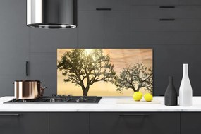 Rivestimento parete cucina Alberi della natura 100x50 cm