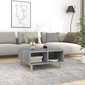 Tavolino Da Salotto Grigio Sonoma 60x60x30 Cm İn Truciolato /