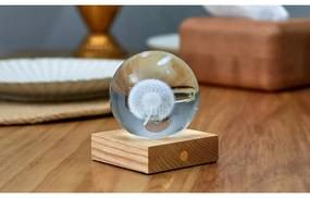 Decorazione luminosa marrone scuro con ricarica USB Amber – Gingko