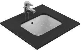 Lavabo da appoggio rettangolare in ceramica L 42 x H 17.5 x P 35 cm bianco