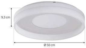 Lucande Smart Plafoniera a LED Squillo bianco Tuya RGBW CCT