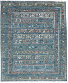 Samarkand Tappeto 290x250 Grigio (Pakistan) Annodato A Mano