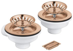 GROHE 40997DL0 - Kit di scarico, accessorio in bronzo