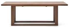 Kave Home - Tavolo Sashi in legno massiccio di teak 220 x 100 cm