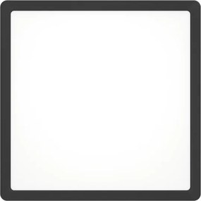 Eglo 901331 - Plafoniera LED per bagno FUEVA LED/13W/230V 29x29 cm IP44 nero