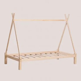 Letto in legno per materasso 90 cm Joan Kids Letto - Sklum