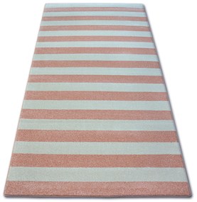 Tappeto SKETCH - F758 rosa/crema - Striscie