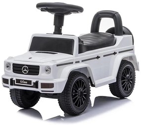 Bici a spinta Mercedes G350d 2xAA bianco/nero